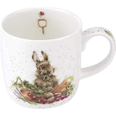 Immagine di Wrendale Designs Uowtfiow Royal Worcester Coltiva la Tua Tazza di Coniglio da 0,3 Litri(YFKOEC dh01, YFKOEC dh01)