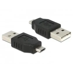 Immagine di Delock Micro USB zu (USB 2.0, USB, 2 cm), Adattatore dati + video, Nero