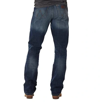 Immagine di ALL TERRAIN GEAR x Wrangler Relaxed Boot Cut Jean18 Retro De Corte Holgado Retrô Com Ajuste Relaxadoretro Jeans mit Relax Fit, Foro Jackson, 34W 32L Uomo