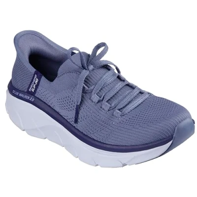 Immagine di Skechers D&#039;lux Walker 2.0 Movimento del brivido, Scarpe da Ginnastica Donna, Ardesia, 38.5 EU