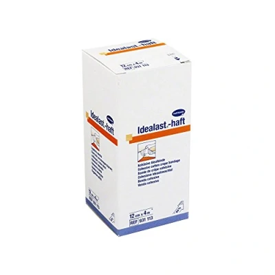 Immagine di Benda elastica autoadesiva Idealast Haft, 12cmx4m (931113), Hartmann