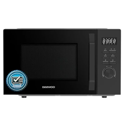 Immagine di Daewoo MD FC206SB Microonde solo, 20 l, potenza 700 W, 8 programmi automatici, 5 livelli di potenza, timer, colore: Nero