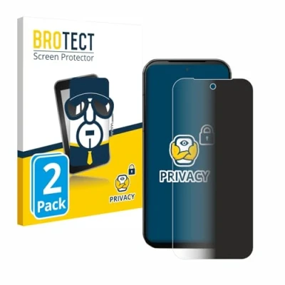 Immagine di brotect (2 Pezzi Pellicola Privacy per Fairphone 5 [Anti Spy, Protettiva Chiara, Blue Light Filter]
