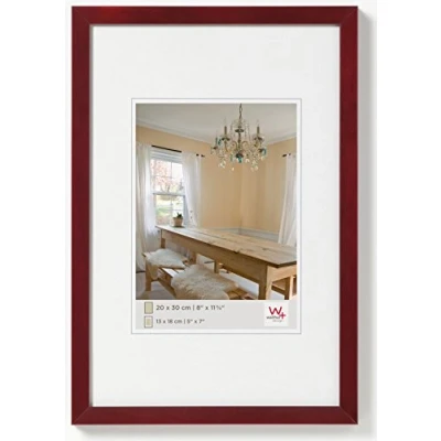 Immagine di walther design mogano 15 x 20 cm Cornice in legno Peperoni BP520R