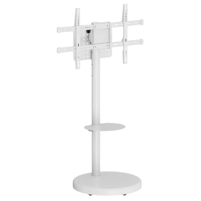 Immagine di Techly 161644 Supporto a Pavimento con Mensola Trolley TV LCD/LED/Plasma 37 86&quot; Bianco