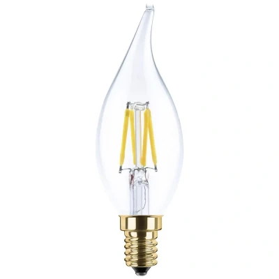 Immagine di Segula 55206 LED (monocolore) ERP F (A G) E14 Candela con effetto colpo di vento 3 W = 26 Bianco caldo (Ø x L) 35 mm 112 1 pz.