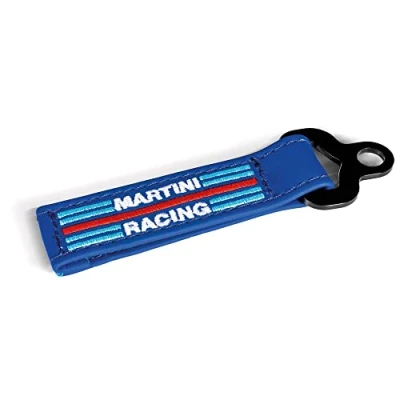 Immagine di Sparco PORTACHIAVI IN PELLE DELLE CORSE DI MARTINI, multicolore, Estándar