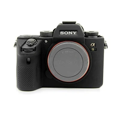 Immagine di kinokoo Custodia protettiva in silicone per SONY Alpha A9 / A7M3 A7R3 A7RIII (nero b)