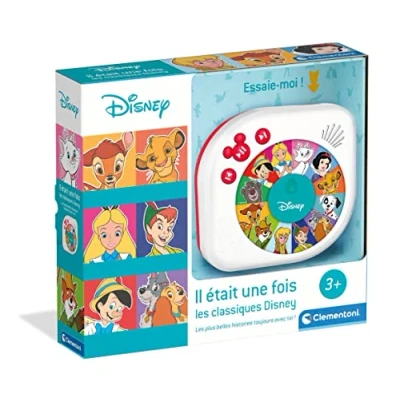 Immagine di Clementoni Era una volta I classici Disney Giocattolo elettronico Narratore di storie Oltre 1 ora contenuto Per bambini dai 3 anni, Lingua: Francese