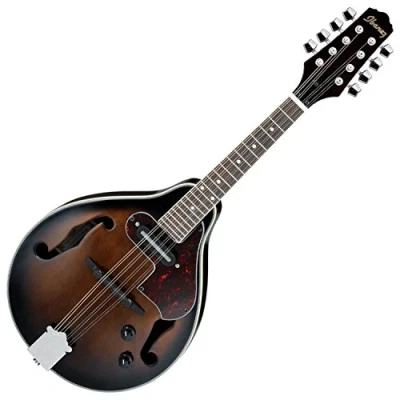 Immagine di Ibanez M510E DVS Mandolino, con Pick up Custodia per violino, colore: sunburst