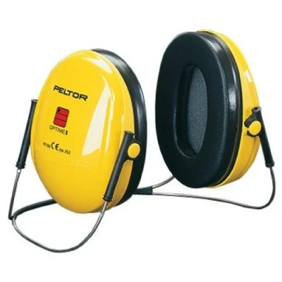 Immagine di BARDATURA NUCALE cuffie auricolari antirumore Peltor Optime I 3M H510B gialle