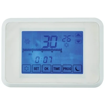 Immagine di MKC MK932 Cronotermostato, Touch Screen con Programmazione Settimanale, Bianco