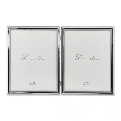 Immagine di Lawrence Frames 510780D Silver plated Double Bead Hinged Picture Frame, 8 da 25,4 cm