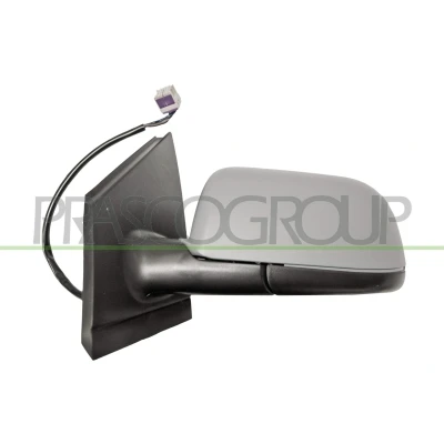 Immagine di Specchio retrovisore esterno Prasco VG0217324 Sx con la prima mano elettrico termico, regolabile dall&#039;interno VOLKSWAGEN: Polo IV Hatchback