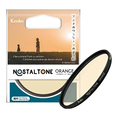 Immagine di Kenko Filtro a effetto morbido NOSTALTONE ORANGE φ52mm, con colore, per la regolazione del contrasto, prodotto in Giappone
