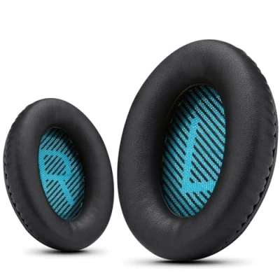 Immagine di Krone Kalpasmos Bose QC Cuscinetti auricolari di ricambio per cuffie Quietcomfort QC15/QC25/QC35/Ae2/Ae2i/Ae2w in schiuma memory foam