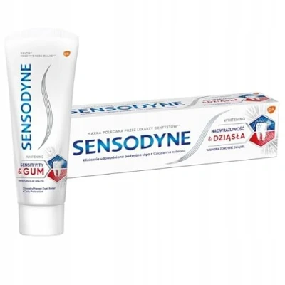 Immagine di Sensodyne, Dentifricio, Ipersensibilità e sbiancamento delle gengive Dentifricio 75Ml (75 ml)