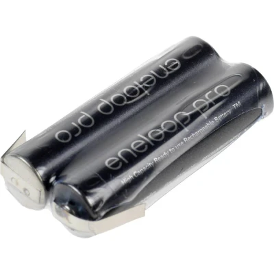 Immagine di Pacco batteria 2x Ministilo (AAA) Panasonic eneloop Pro linguette a saldare Z NiMH 2.4 V 900 mAh