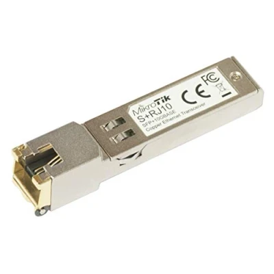 Immagine di MikroTik S+RJ10 network transceiver module 10000 Mbit/s SFP+ (S+RJ10)