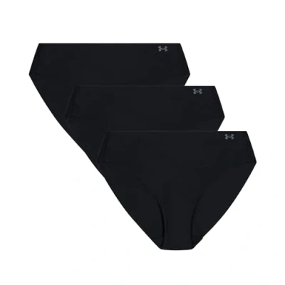 Immagine di Under Armour Underwear NO SHOW Solid 3 PACK Slip, Donna, Taglia: Large, Black