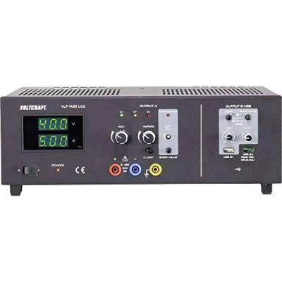 Immagine di VOLTCRAFT VLP 1405 USB Alimentatore da laboratorio regolabile 0 40 V 0.01 5 A 233 W OVP Num. uscite 3 x