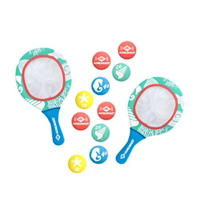 Immagine di Schildkröt Funsports Neopren Diving Catch Game, Include 1 Rete e 5 Pesi da Immersione in Diversi Colori, Incoraggia la Velocità di Reazione sott&#039;Acqua, Divertimento Subacqueo per Bambini, 970295