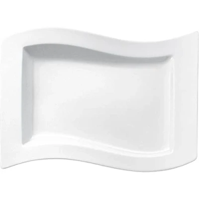 Immagine di Villeroy &amp; Boch VILLEROY&amp;BOCH 10 2525 2699 New Wave Piatto piano rettangolare, lunghezza 330 mm, in porcellana