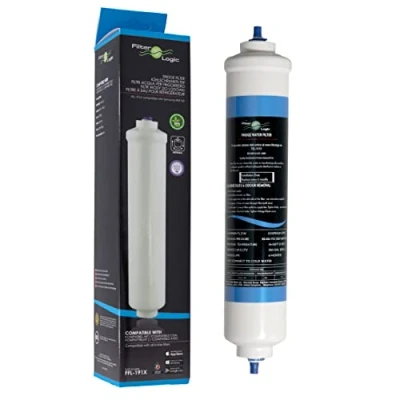 Immagine di 4x FilterLogic FFL 191X Filtro acqua esterno frigo compatibile con SAMSUNG DA29 10105J, DA2910105J, HAFEX/EXP, HAFEX EXP/LG 5231JA2010B, 5231JA2010C / HAIER 0060823485A WHIRLPOOL USC100