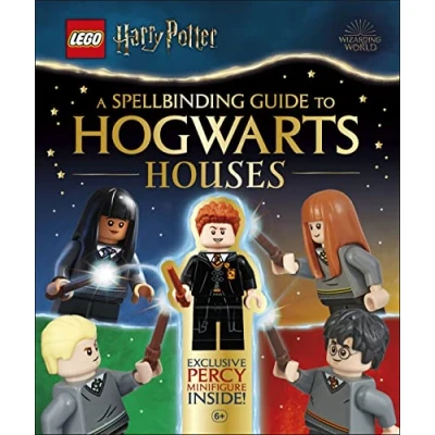 Immagine di LEGO Harry Potter A Spellbinding Guide to Hogwarts Houses : With Exclusive Percy Weasley Minifigure