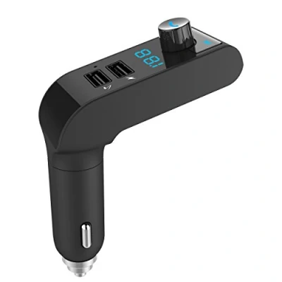 Immagine di MASO Trasmettitore Fm, Bluetooth 4.2 USB LCD Auto Wireless Radio Adattatore Caricatore MP3 Player