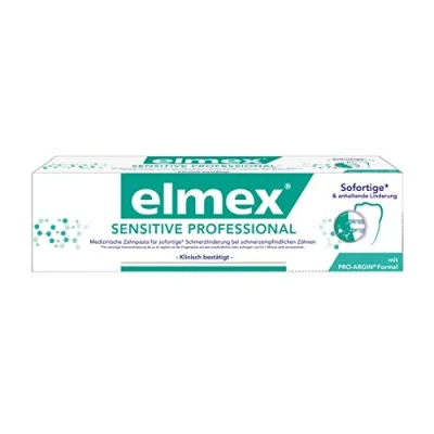 Immagine di Elmex SENSIBILE PROFESSIONALE Dentifricio con PRO Abed, 3 Pack)3 x 75 ml)