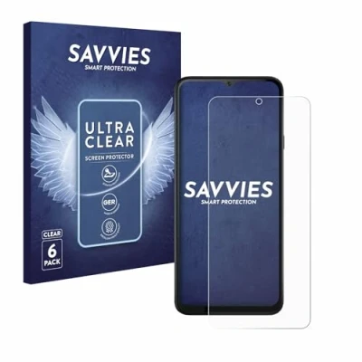 Immagine di savvies (6 Pezzi Pellicola Protettiva per Cubot Note 50 Protezione Schermo Trasparente