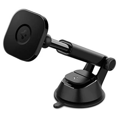 Immagine di Spigen OneTap MagFit Supporto Cellulare Auto, Porta Telefono Progettato per MagSafe Compatibile con iPhone 16 Pro Max, Pro, Plus, 16, Modelli 15, 14, 13 e 12 Versione Cruscotto