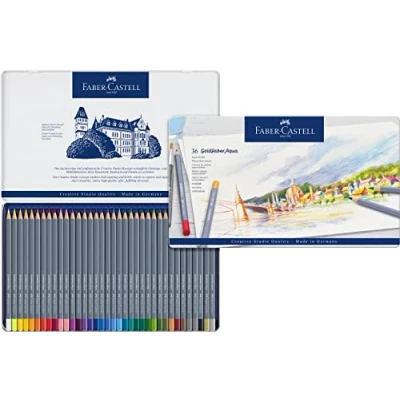 Immagine di Faber Castell Goldfaber 114636 Matite Colorate, Multicolore, 36 pezzi