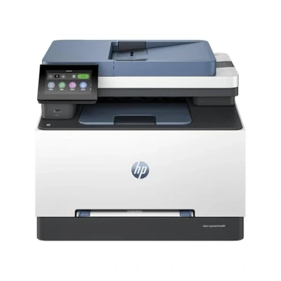 Immagine di HP Color LaserJet Pro 3302fdn 499Q7F, Stampante Multifunzione A4, Stampa Fronte e Retro Automatico, 25 ppm B/N a Colori, USB Host, Ethernet, Fax, Copia, Scansiona, ADF da 50 Fogli, Smart, Blu