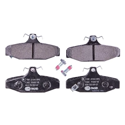 Immagine di HELLA 8DB 355 009 571 Kit pastiglie freno con segnalatore acustico usura bulloni pinza accessori SSANGYONG: Rexton / 2