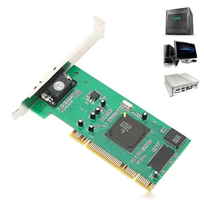 Immagine di Scheda Grafica, VGA PCI SDRAM da 8 MB a 32 Bit, Accessori per Computer Desktop Multi display ATI Rage XL