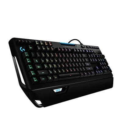 Immagine di Tastiera da gioco meccanica Logitech G910 Orion Spectrum, illuminazione RGB, interruttori tattili Romer G, 9 tasti G programmabili, anti ghosting, funzione secondo schermo ARX, layout Scandi QWERTY