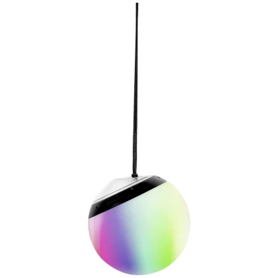Immagine di Müller Licht Lampada solare decorativa tint Pendula Solar, white+color, 20 cm 404077 LED (monocolore) 0.5 W RGBW Bianco