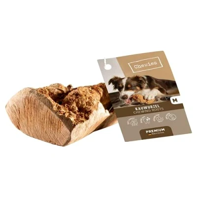 Immagine di Chewies radice da masticare per cani, giocattolo in di lievito, senza schegge e 100% naturale, una lunga durata masticazione, taglia M