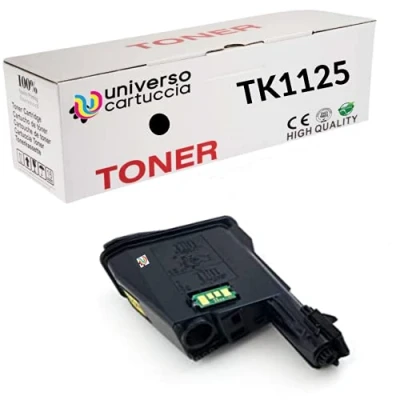 Immagine di UniversoCartuccia® Toner per Kyocera TK 1125 nero. Cartuccia Compatibile 1T02M70NL1. stampanti ECOSYS FS 1061DN, 1325MFP (1 TK1125)