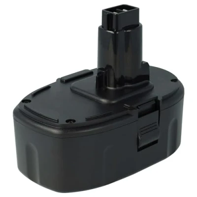 Immagine di vhbw batteria sostituisce Dewalt DE9098, DW9095, DE9039, DC9096, DC9099, DE9503, DE9096, DE9095 per utensile elettrico (3000 mAh, Li Ion, 18 V)
