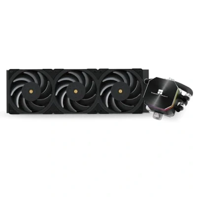 Immagine di Thermalright Frozen Edge 360 Black Refrigeratore d&#039;acqua liquido CPU con ventola PWM da 120 mm, dissipatore di calore ad acqua integrato per AMD/AM4/AM5, Intel LGA1700/1150/1151/1200/2011