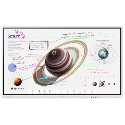 Immagine di SAMSUNG WM85B FLIP PRO 85IN DISPLAY TOUCH INTERATTIVO 350CD/M2