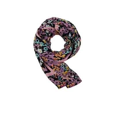 Immagine di Esprit Leichter MIT Print Scaldacollo, Donna, Taglia: One Size, Navy
