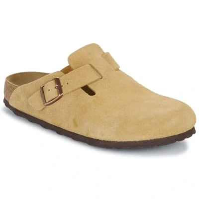 Immagine di Birkenstock Boston LEVE Latte Ciabattine, Donna, Taglia: 40, Beige Pelle