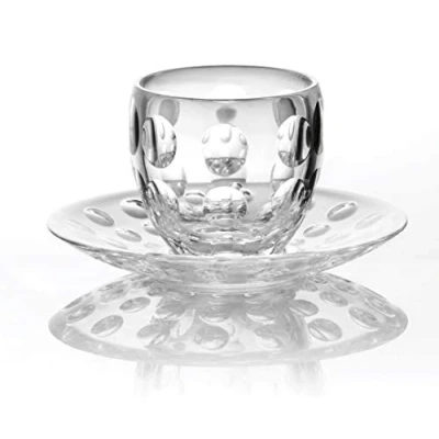 Immagine di Venice 6534454, guzzini Tazzina da caffè 110 ml con piattino, designer Pio &amp; Tito Toso.