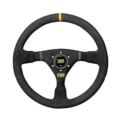 Immagine di OMP ompod/1980/N WRC volante in pelle, colore: nero