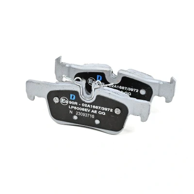 Immagine di DELPHI LP5008EV Kit pastiglie freno con lamierino anticigolío accessori MINI: Hatchback, BMW: