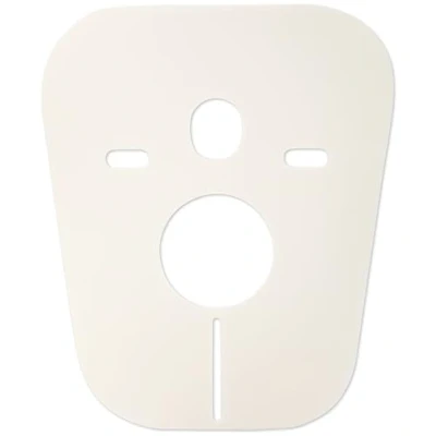 Immagine di Fischer Membrana Antirumore per Sanitari Sospesi, Tappetino Isolamento Acustico WC e Bidet, Universale